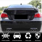BMW 5 Series E60 M5 2004-2010 Rear Trunk Spoiler Carbon Fiber