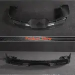Tesla Model S 2021-2023 Front Bumper Lip Side Skirts Rear Diffuser Carbon Fiber