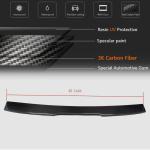 BMW 5 Series E60 2004-2010 Rear Roof Spoiler Carbon Fiber