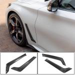 Infiniti Q60 Q60S 2017-2022 Side Fender Air Vent Covers Dry Carbon Fiber