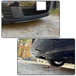 MK6 Front Bumper Lip Fits for Volkswagen VW Golf 6 VI MK6 GTI 2010-2013 Fiberglass Air Chin Spoiler Body Kit Exterior Accessories