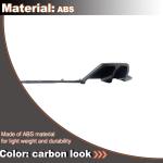 Carbon Pattern Rear Bumper Diffuser Compatible with BMW X3 G45 G48 M Sport 2025 2026 ABS Lower Bumper Lip Spoiler Body Kit Factory Outlet