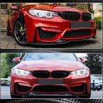 BMW F80 M3 F82 F83 M4 2014-2020 Front Bumper Lip Carbon Fiber