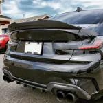 BMW 3 Series G20 320i 330i 330e M Sport 2019-2022 Rear Bumper Diffuser Carbon Fiber/FRP