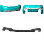 BMW 3 Series G20 320i 330i M Sport 2019-2022 Rear Bumper Diffuser Carbon Fiber