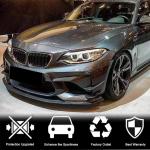 BMW 2 Series F87 M2 2016-2020 Front Bumper Splitters Carbon Fiber/FRP