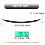 BMW X5 G05 Rear Middle Spoiler Glossy Black ABS