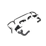 2019–2022 Audi Q8 / SQ8 Black PP Rear Bumper Diffuser with Exhaust Trim Tips