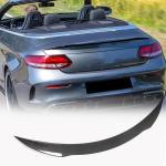 Mercedes Benz (W205) A205 Convertible 2015-2021 Rear Trunk Spoiler Carbon Fiber/FRP