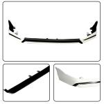 Front Lip Spoiler for Honda Civic 11th Sedan Hatch 2022-2024 White Pearl | 2022 2023 2024 Lower Chin Bumper Spoiler Splitter Protection Air Dam Body Kit