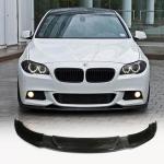 BMW 5 Series F10 M Sport Sedan 2012-2016 Front Bumper Lip Carbon Fiber/FRP