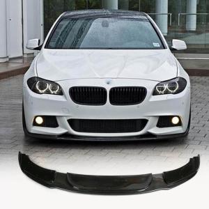 BMW 5 Series F10 M Sport Sedan 2012-2016 Front Bumper Lip Carbon Fiber/FRP
