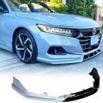 Front Bumper Lip Splitter for Honda Accord 2021-2022 Sonic Grey | Front Lip Splitter Air Dam Bumper Protection Spoiler Splitter 3PCS