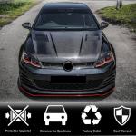 Volkswagen VW Golf 7 MK7 TSI GTI R R-line 2014-2017 Front Grille Dry Carbon Fiber
