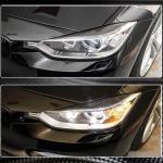 Carbon Fiber Headlight Eyebrows for BMW 3 Series F30 2012-2018