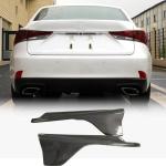 Lexus IS300 IS200t IS350 Sedan 4-Door 2017-2019 Rear Bumper Vents Carbon Fiber