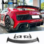 Audi R8 Coupe 2022+ Rear Trunk Lid spoiler Prepreg Dry Carbon Fiber