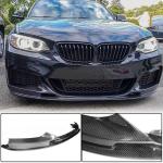BMW 2 Series F22/F23 M Sport Front Bumper Lip Carbon Fiber 2014–2019
