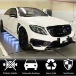 Mercedes Benz S Class W222 S63 AMG Pre-facelift 2014-2017 Front Bumper Vents Carbon Fiber