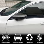 Honda Civic 10th 2016-2021 Mirror Covers Add-on Real Carbon Fiber