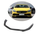 Mercedes Benz SLC Class R172 2016-2020 Front Bumper Lip Carbon Fiber