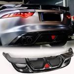 Jaguar F-Type 2015 Carbon Fiber Rear Bumper Diffuser– Direct Fit