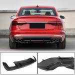 Audi S4 A4 B10 Sline Sedan 2021UP Rear Bumper Diffuser Dry Carbon Fiber
