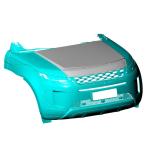For Land Rover Range Rover Evoque L551 20-21 Carbon Fiber Car Engine Bonnet Hood Cover