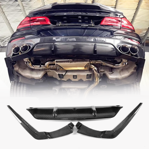 BMW 5 Series G30 Pre-LCI 2017-2019 Rear Bumper Diffuser Carbon Fiber