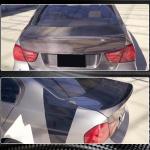 For BMW 3 Series E90 Sedan LCI Carbon Fiber Rear Taigate Trunk Lid Cover | 325I 328I 330I 335I M3