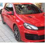 Volkswagen VW Golf 6 VI MK6 Base 2010-2013 Side Skirts Carbon Fiber