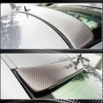 Mercedes Benz E Class W211 Pre-facelift 2002-2006 Rear Roof Spoiler Carbon Fiber