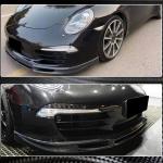 Porsche 911 991 991.2 Carrera 2012-2015 Front Bumper Lip Carbon Fiber