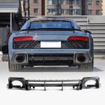 Audi R8 Coupe 2022-2023 Rear Bumper Diffuser Dry Carbon Fiber