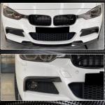 Carbon Fiber Fog Lamp Covers for BMW 3 Series F30 M Sport Sedan 2012-2018