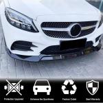 Mercedes Benz W206 C206 A206 C200 C300 Sport 2022+ Front Bumper Lip Carbon Fiber