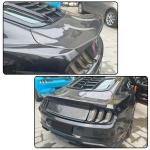 Carbon Fiber Rear Trunk Lid Cover Compatible with Ford Mustang 2018-2022 Replacement Rear Trunk Spoiler Boot Panel Cover Trim Bodykit