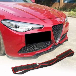 Alfa Romeo Giulia 952 Sport 2015-2020 Front Bumper Lip Carbon Fiber