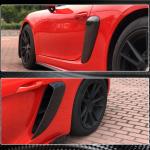Porsche 718 Boxster Cayman 2016-2019 Side Air Vents Carbon Fiber