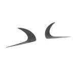 For Subaru BRZ Toyota GT86 FT86 Scion FR-S Dry Carbon Fiber Front Headlight Eyelid Eyebrows