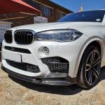 BMW X5M F85 X6M F86 2015-2019 Front Bumper Lip Carbon Fiber