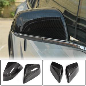 Tesla Model X 2016-2023 Mirror Covers Add-on Dry Carbon Fiber