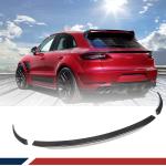 Macan Carbon Fiber Rear Trunk Middle Spoiler for Porsche 2014-2017