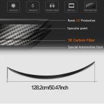 Mercedes Benz S Class W217 C217 S63 S65 AMG Coupe 2015-2020 Rear Trunk Spoiler Carbon Fiber