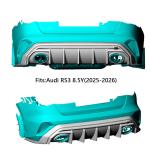 2025–2026 Audi RS3 8Y.5 Dry Carbon Fiber Rear Diffuser