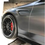 Mercedes Benz W205 C205 A205 C63 AMG Pre-facelift 2015-2019 Side Fender Vents Carbon Fiber/FRP