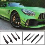 Mercedes Benz AMG GT R 2-Door 2016-2019 Front Bumper Fins Carbon Fiber