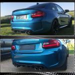 BMW 2 Series F87 M2 M2C 2016-2020 Rear Bumper Diffuser Carbon Fiber