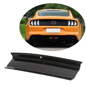 Ford Mustang V6 V8 GT 2015-2020 Rear Tail Trunk Lid Cover Carbon Fiber