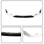 White Pearl Front Bumper Lip for Honda Accord 2021-2022 ABS | Auto Front Chin Spoiler Splitter Protector 3PCS